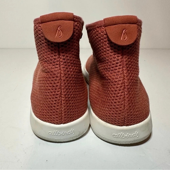 Allbirds Tree Toppers Mens 9 Orange High Top Lace Up Sneakers TT (269 Box 30) - Picture 6 of 9